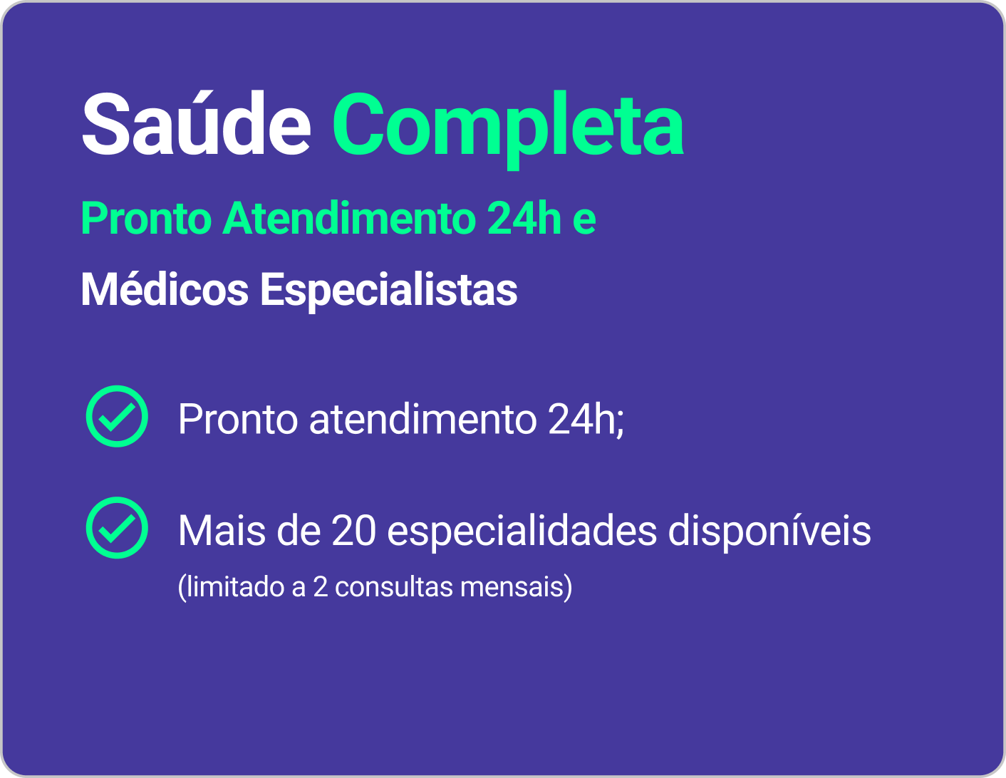 Iron Saúde Completa
